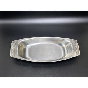 Cordova Solid 18-8 Stainless Platter 1969. Vintage Tray/Plate/Decor